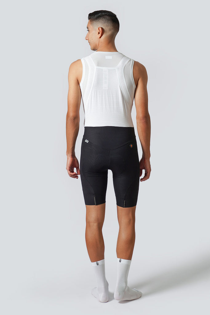 Safetti Evans Cycling Bib Shorts Black Back View