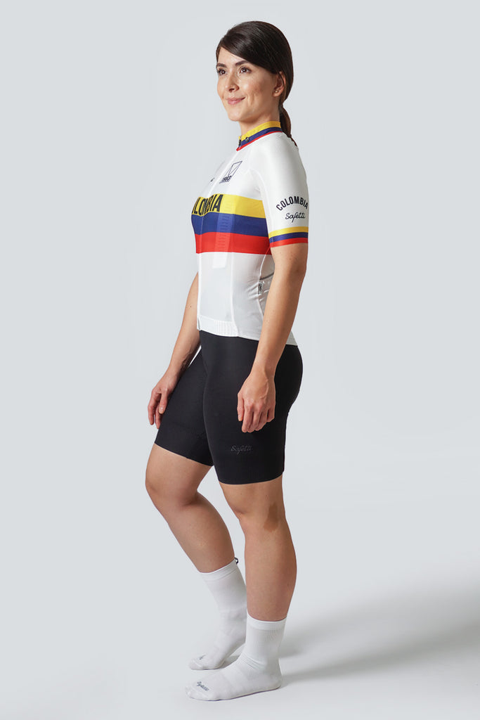 Safetti Women's Colombia Varta 1983 Cycling Jersey Side View